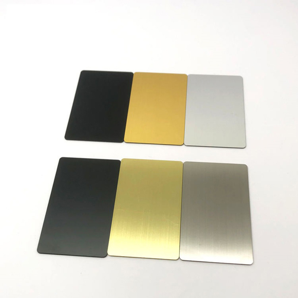 High-end Custom Nfc Metal Cards Business Card With Qr Code Nfc 4k Gold Nfc Metal Business Card