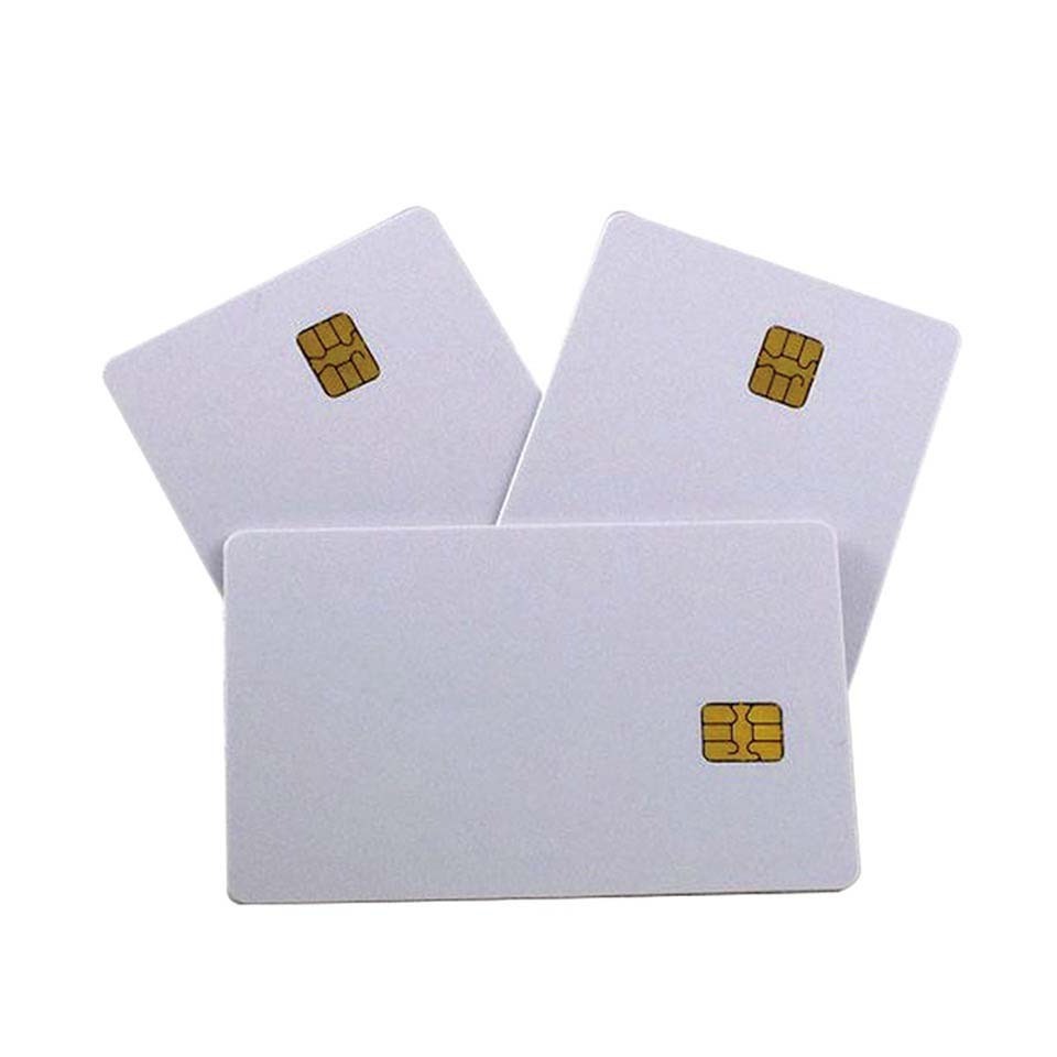 Rfid Contact IC Smart Card Chip Custom Printable Credit Bank Card  Custom Printable Smart Blank Card