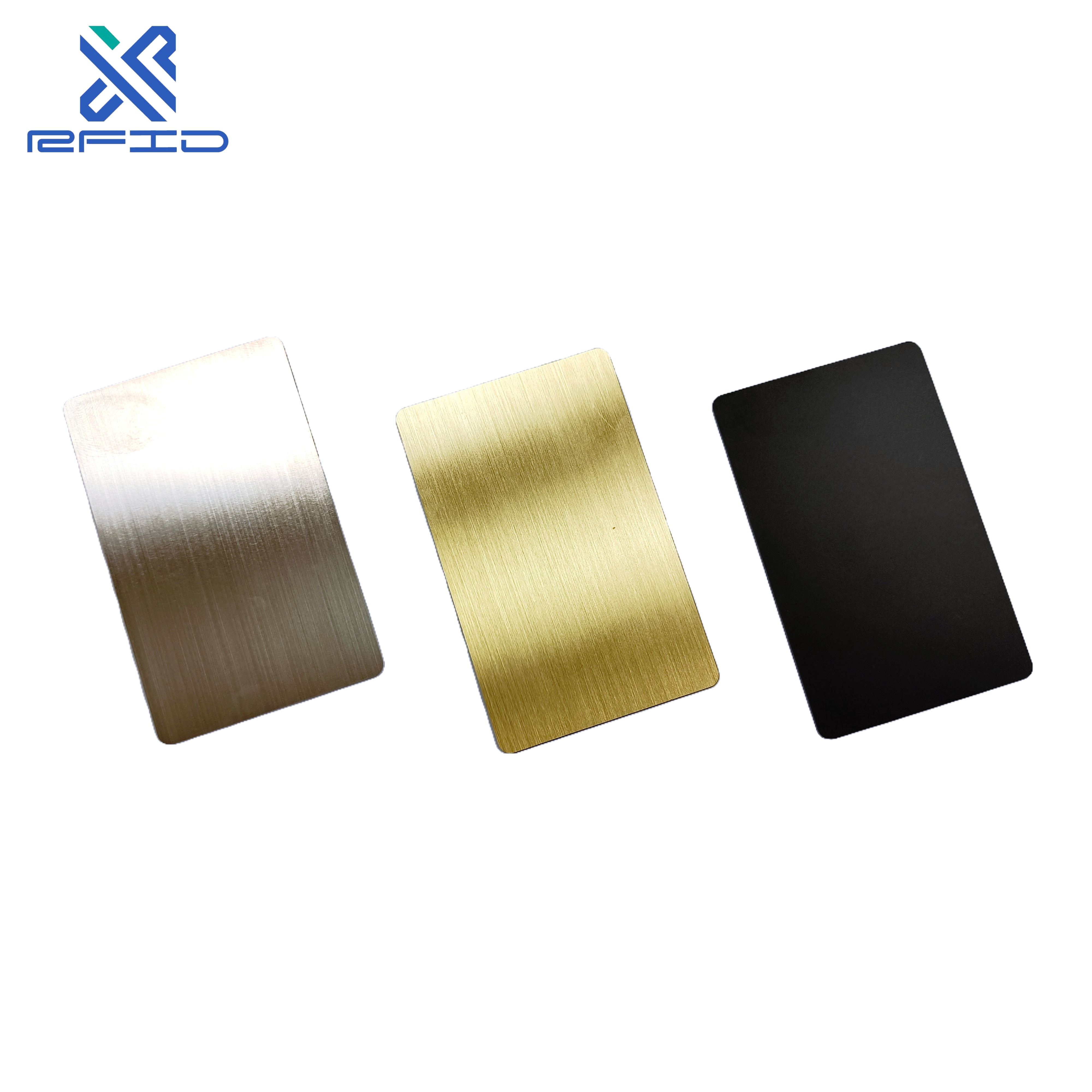 All production quality control 13.56MHz RFID Stainless Steel Metal Business NFC Metal Card