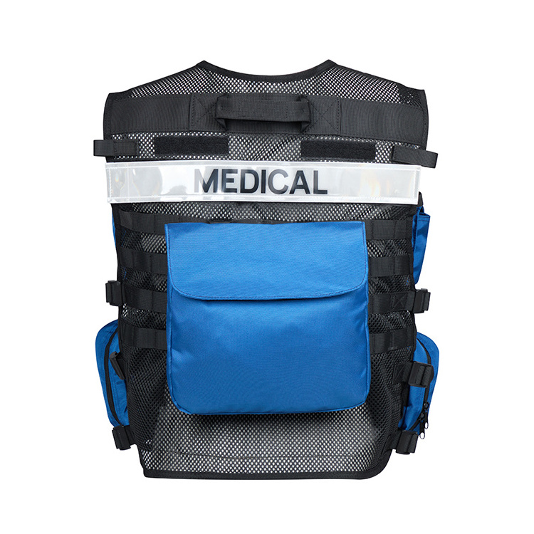 Hi Visibility Ems Paramedic Ambulance First Aid Response Medical Vest