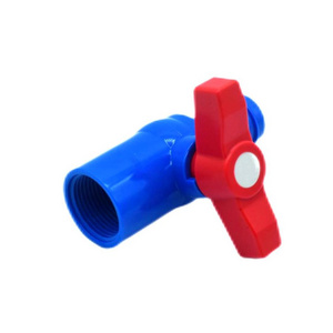 Stable quality Can be customized Drainage PVC Irrigation Ball Valve threaded 1/2~4 inch