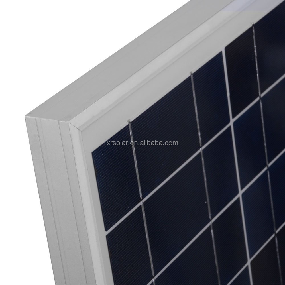 50 Watt 12 Volt  Off Grid Poly solar cells, solar panel  for 12V RV Caravans