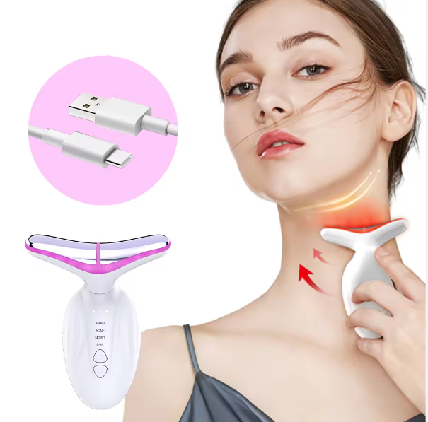 V Shape Face Skin Tool for Face & Neck Beauty Tool Firming Wrinkle Removal Tool Massager Lifts and Tightens Sagging Skin