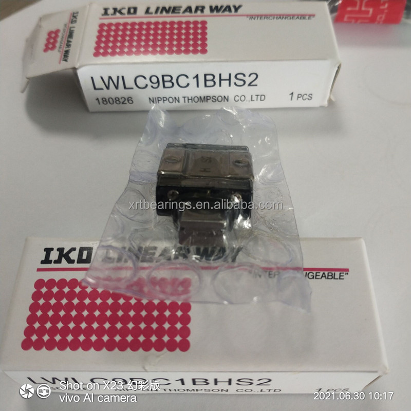 IKO linear guide slide block bearing LWLC25 LWLC25B