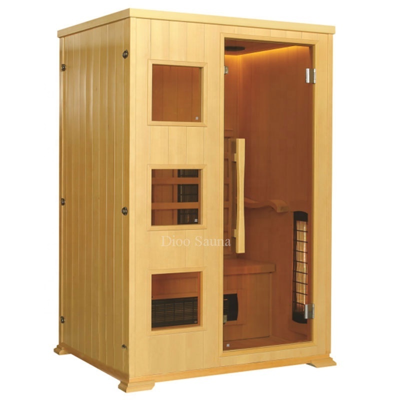 2019 new full spectrum infrared vitality sauna rooms portable mini 2 person sauna room