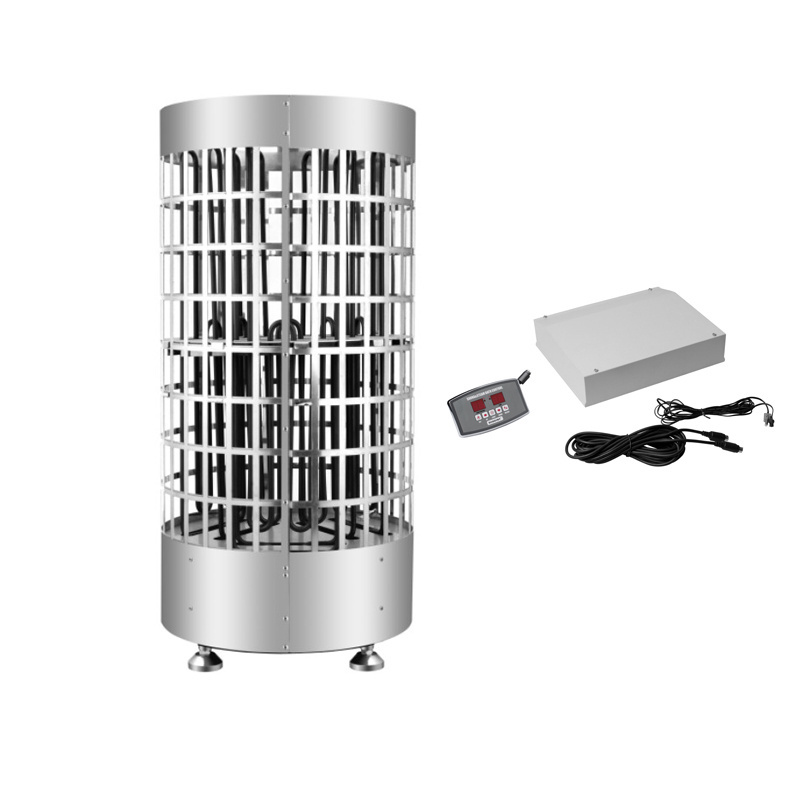 Hollow Design Spa Stainless Steel Sauna Stove Heater With Outside Control