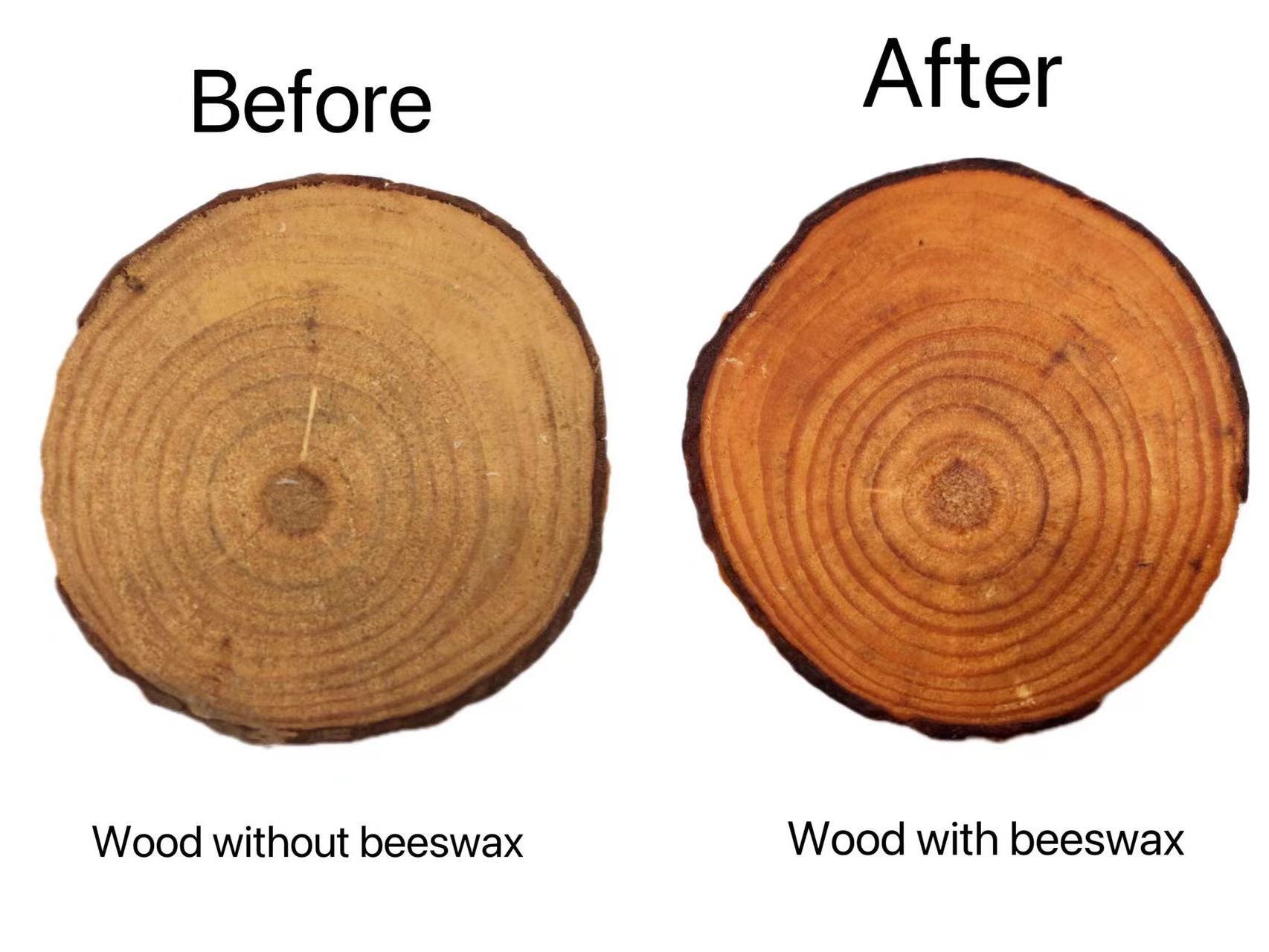 Food Grade Wood Wax Oil 100% Natural Beeswax Furniture Polish Care