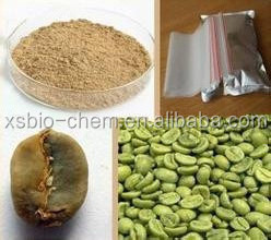 High Quality GMP standard Natural  Chlorogenic acid Coffea Arabica Extract Green Coffee Bean Extract