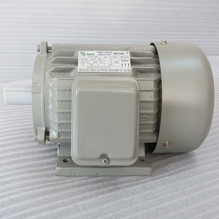 Housing Three-phase Motors Y90L-2 High Quality Cast Iron Ce Switched Reluctance Motor Grey Single Phase Motor Price Copper Wire