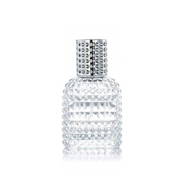 50ml 100ml empty perfume bottle packaging pineapple shape clear glass perfume bottle with box and customized cap