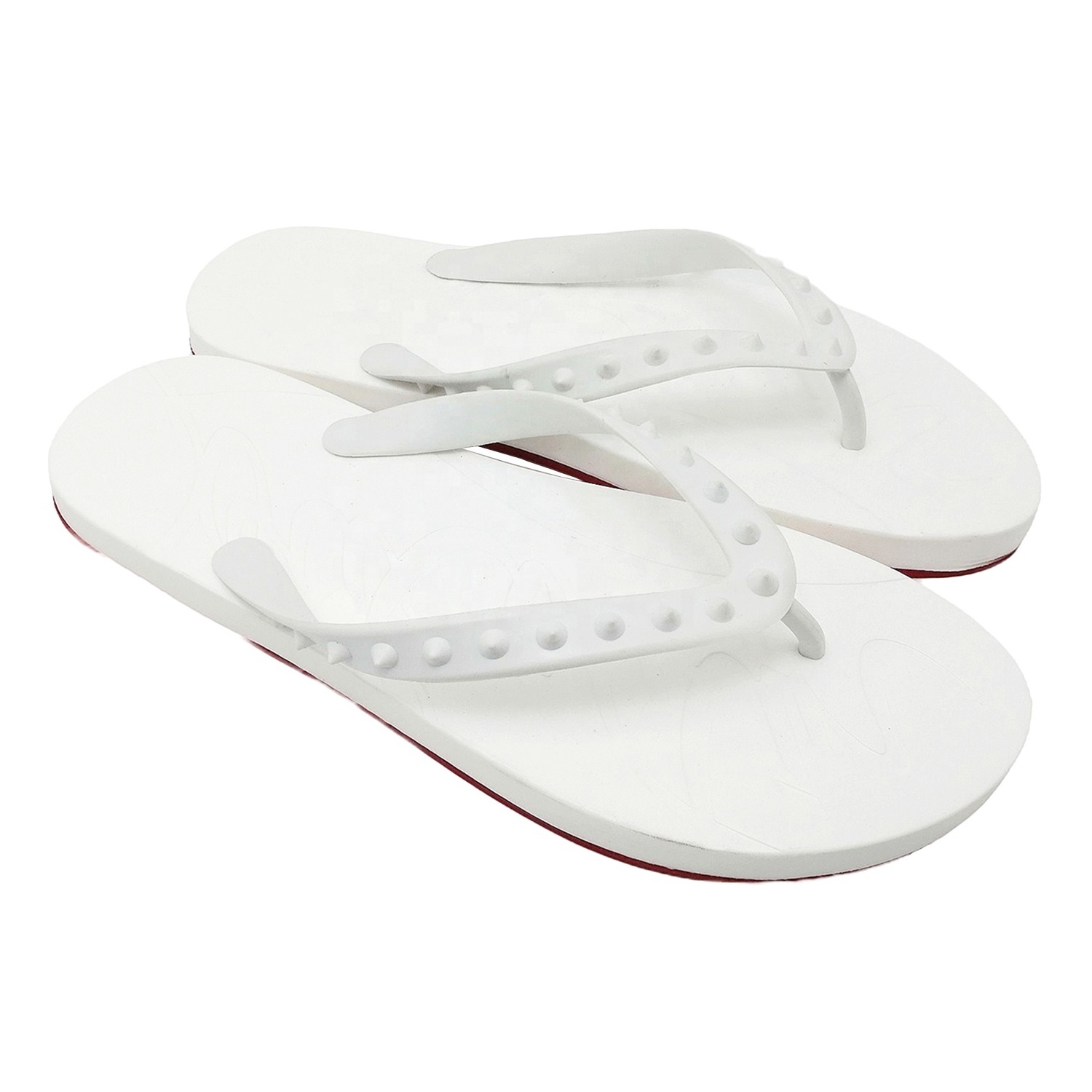 Sexy Feet Summer Flip Flops Cheap Plastic Slip-on Shoes Beach Walking Plain PVC Ladies Flat Flip Flops