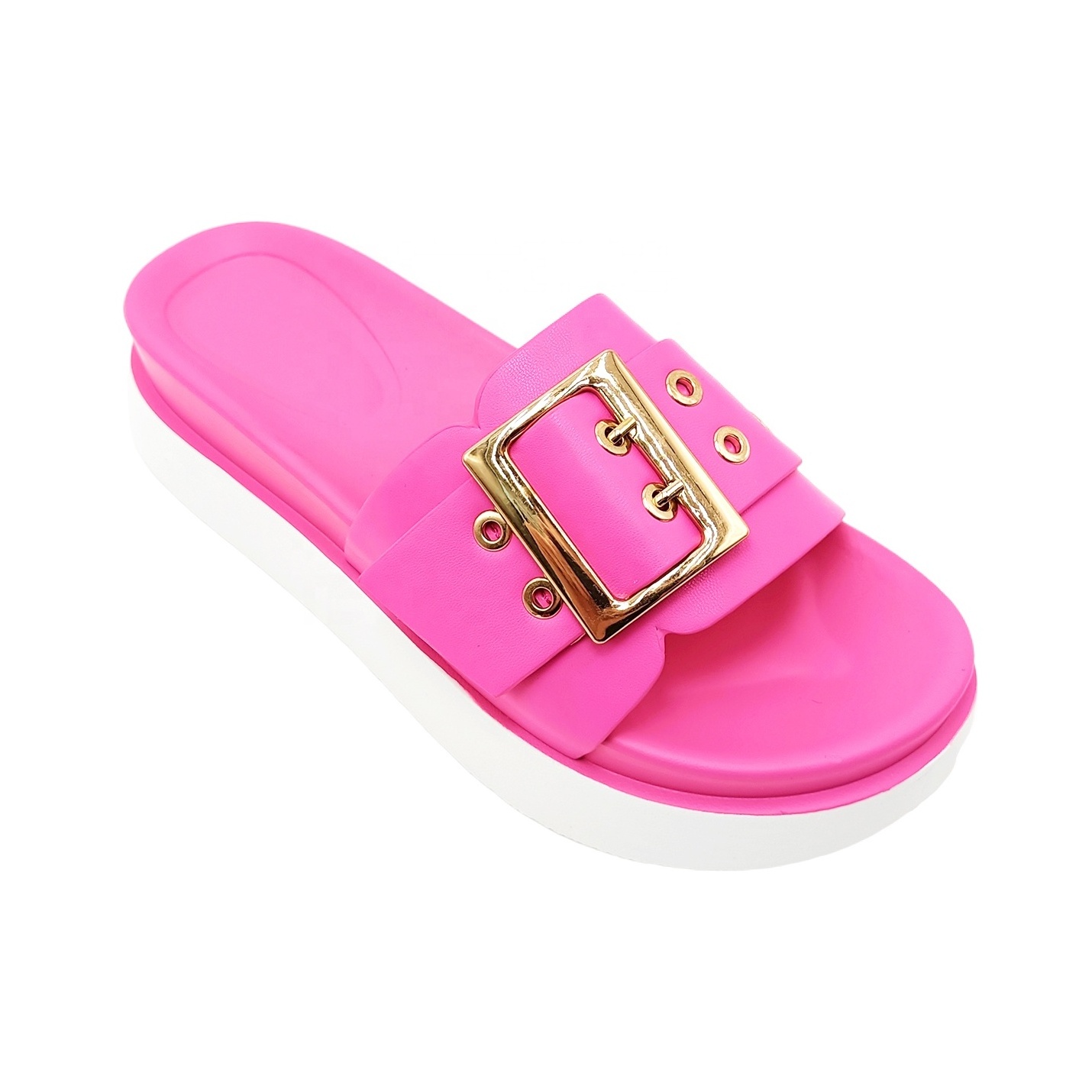 Wholesale Ladies Flat Sandals Platform Women's Casual Walking Shoes Women Slides Slippers