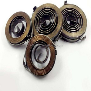 Custom bimetal bistable carbon steel plate steel flat torsion spiral cable constant torque coil clock spring steel strips