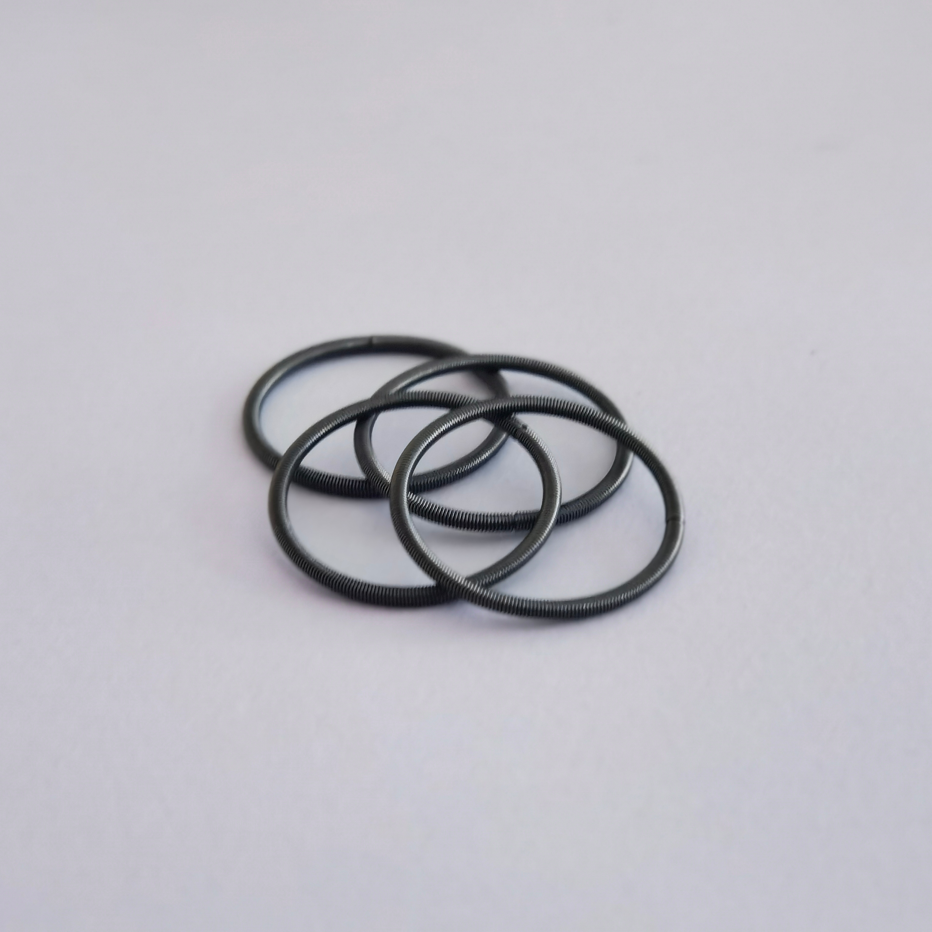 Canted coil spring precision O ring circular shape spring stainless steel sus316 interlock garter spring for oil seals