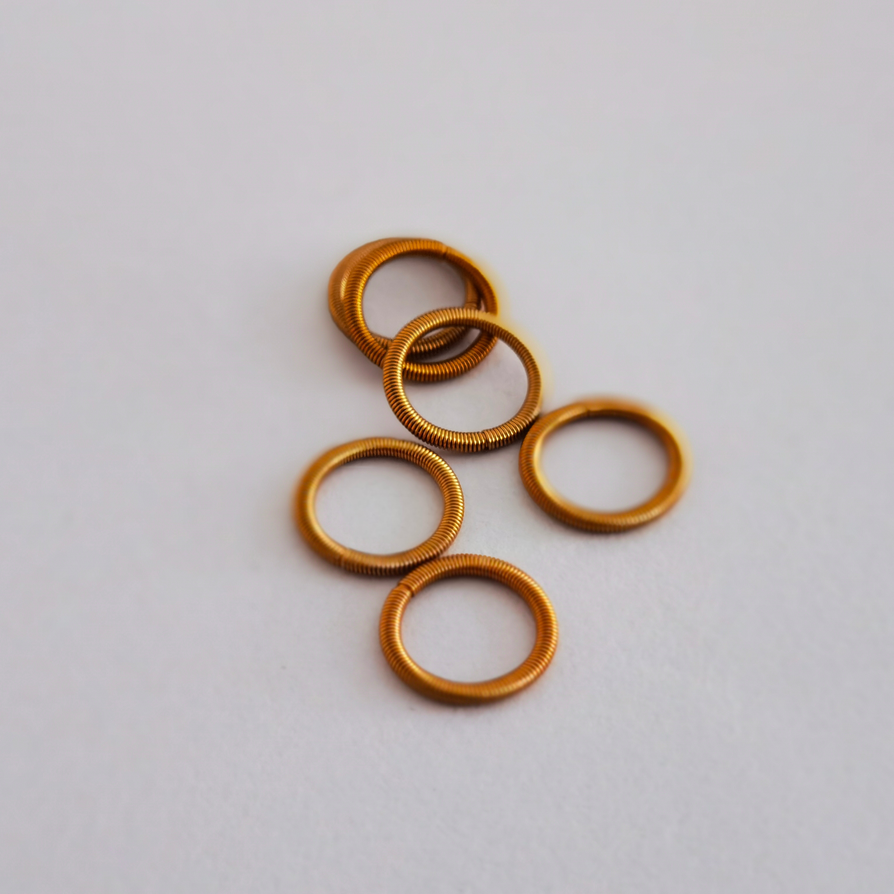 Canted coil spring precision O ring circular shape spring stainless steel sus316 interlock garter spring for oil seals