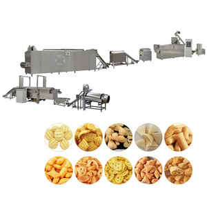 Twin Screw Extruder Automatic Corn Triangle Chips Doritos Tortilla Snacks Machine