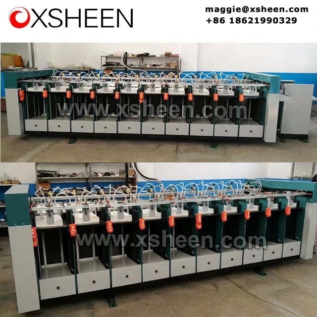 1442 NCR paper collating machine, paper sheet collator