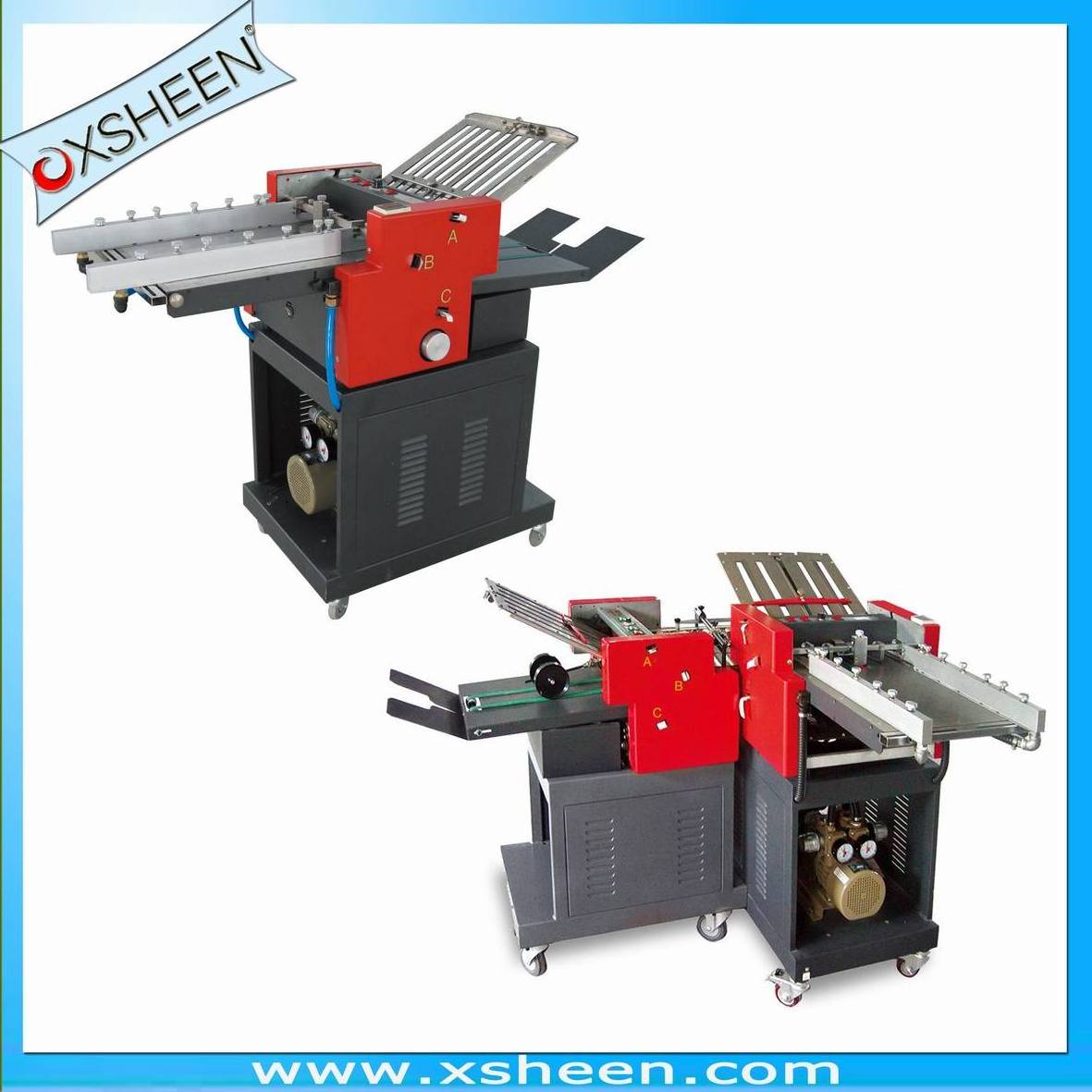 264 paper folder,newspaper folding machine,creasing and folding machine