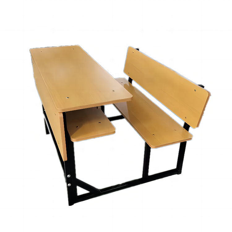 African primary school classroom student wooden bench