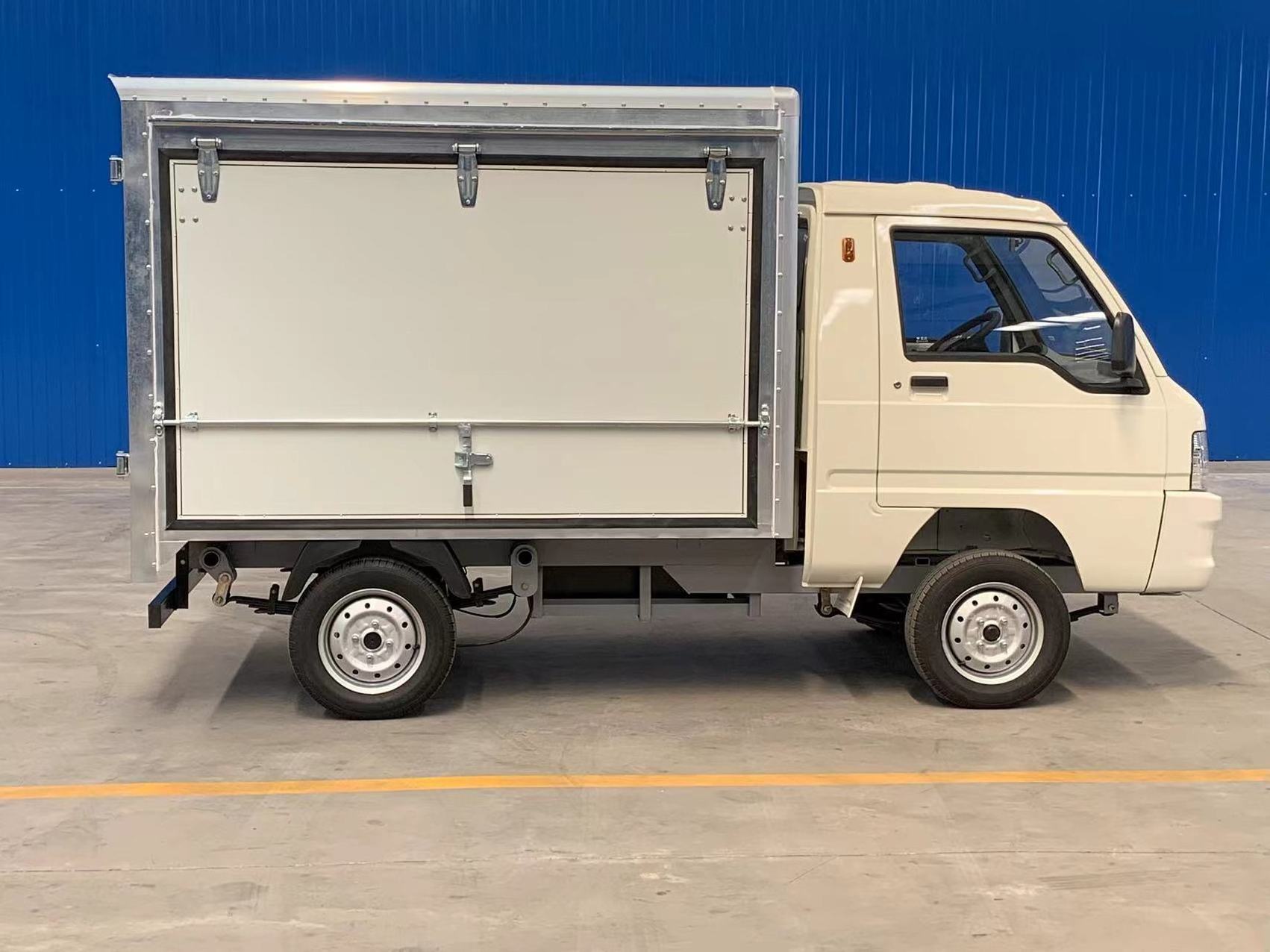 Electric express delivery vehicle Four wheel electric box truck