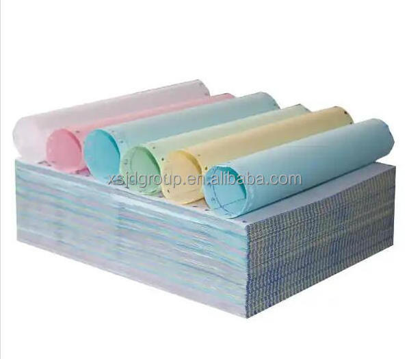 Carbonless NCR Paper 9.5*11 Inch 4 Ply Computer Continuous Form Note Paper