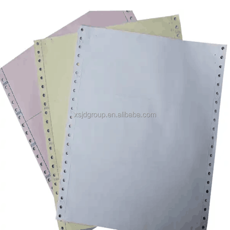 Carbonless NCR Paper 9.5*11 Inch 4 Ply Computer Continuous Form Note Paper