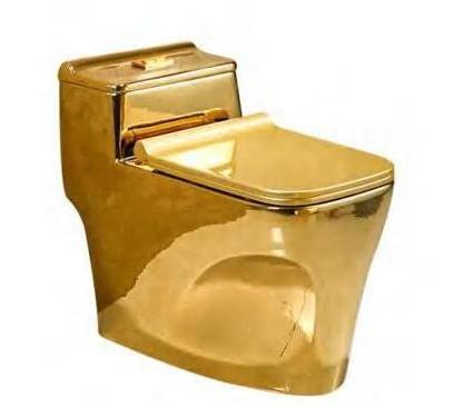 Wholesale cheap modern royal style modern water closet bathroom commode wc gold ceramic toilet for sale