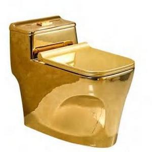 Wholesale cheap modern royal style modern water closet bathroom commode wc gold ceramic toilet for sale