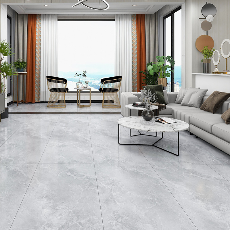 Luxury Interior Office Living Room China Floor Dubai Import Border porcelain Polished Black Floor Tile