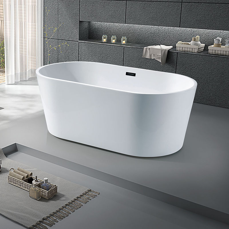 No MOQ 1800mm modern portable spa freestanding mini small bath tubs with door