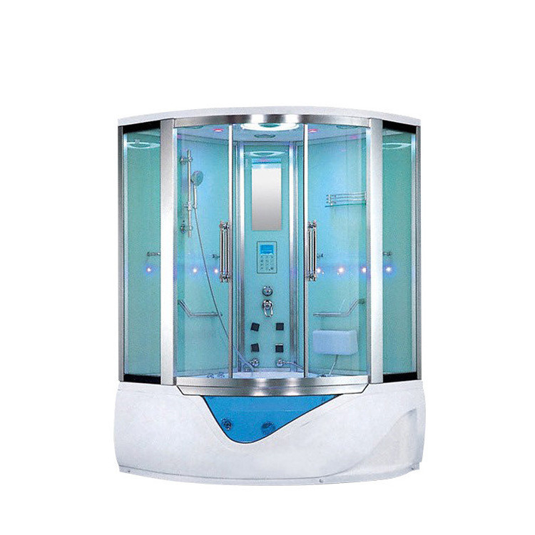 2022 European Best Selling massage hidden garden combined 3 people sauna and steam room