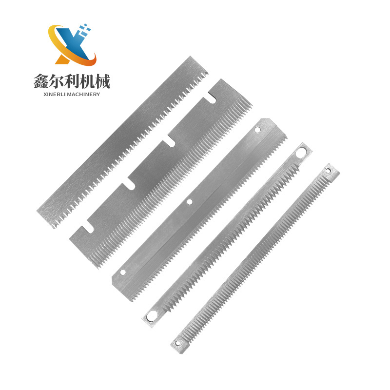 Long Serrated Blade Packaging Machine Toothed Cutting Blade