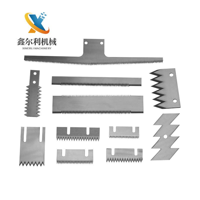 Long Serrated Blade Packaging Machine Toothed Cutting Blade