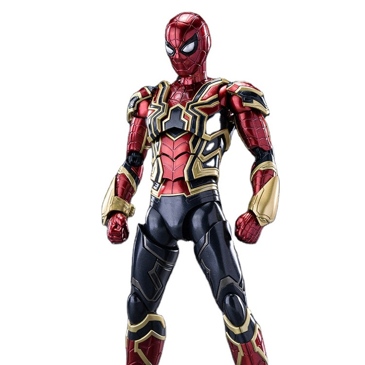 Customized Spider Man Life Size Resin Statue Marvel Figure Sculpture for Home Decoration