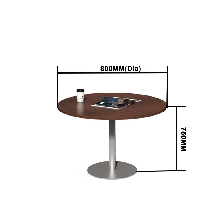 Xusheng OEM and ODM round central coffee table wooden living room rest and entertainment table small household coffee desk