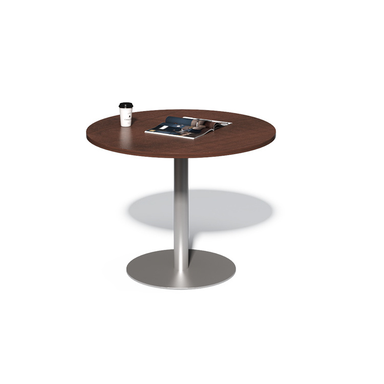 Xusheng OEM and ODM round central coffee table wooden living room rest and entertainment table small household coffee desk