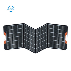 AKS Manufacture Battery Mono Solar Panel Kit 200w 18V 36V Portable Solar Panel Kit System