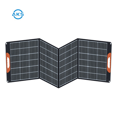 AKS Manufacture Battery Mono Solar Panel Kit 200w 18V 36V Portable Solar Panel Kit System