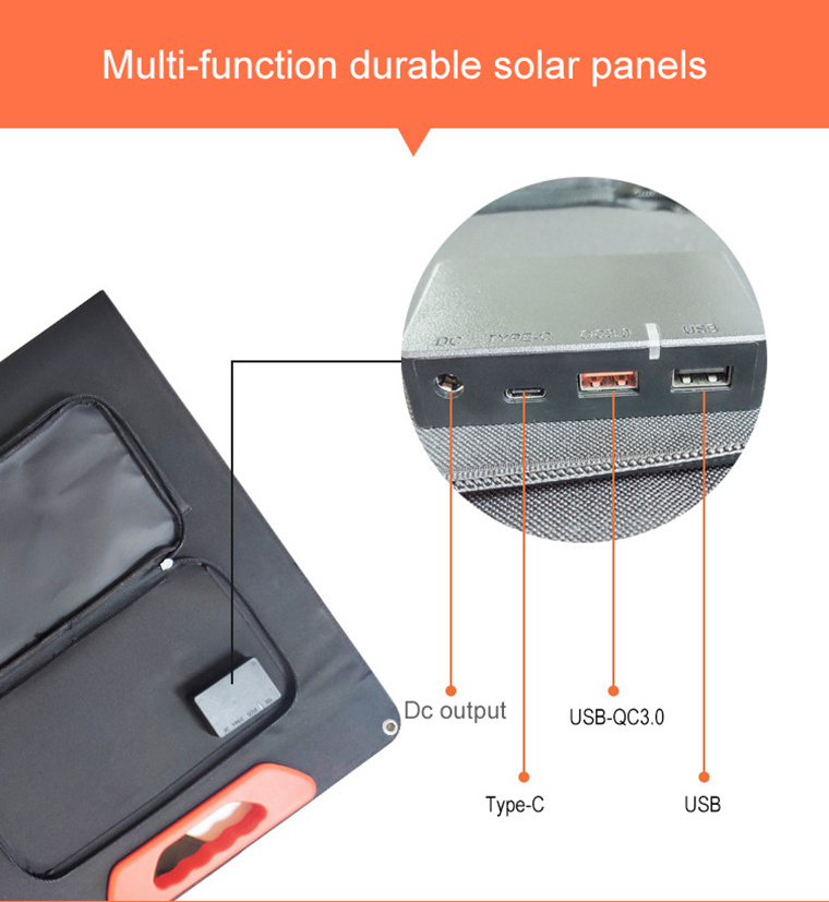 AKS Manufacture Battery Mono Solar Panel Kit 200w 18V 36V Portable Solar Panel Kit System