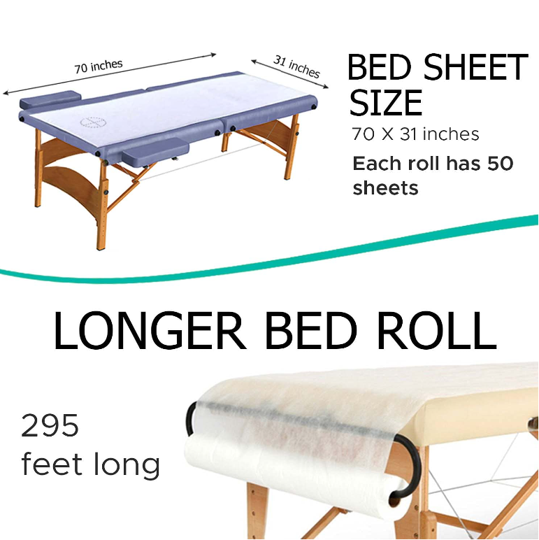 Eco-friendly Bed sheet Disposable Massage Table Set Massage Sheets Cover Non-Woven Fabric for Beauty Salon Hotels