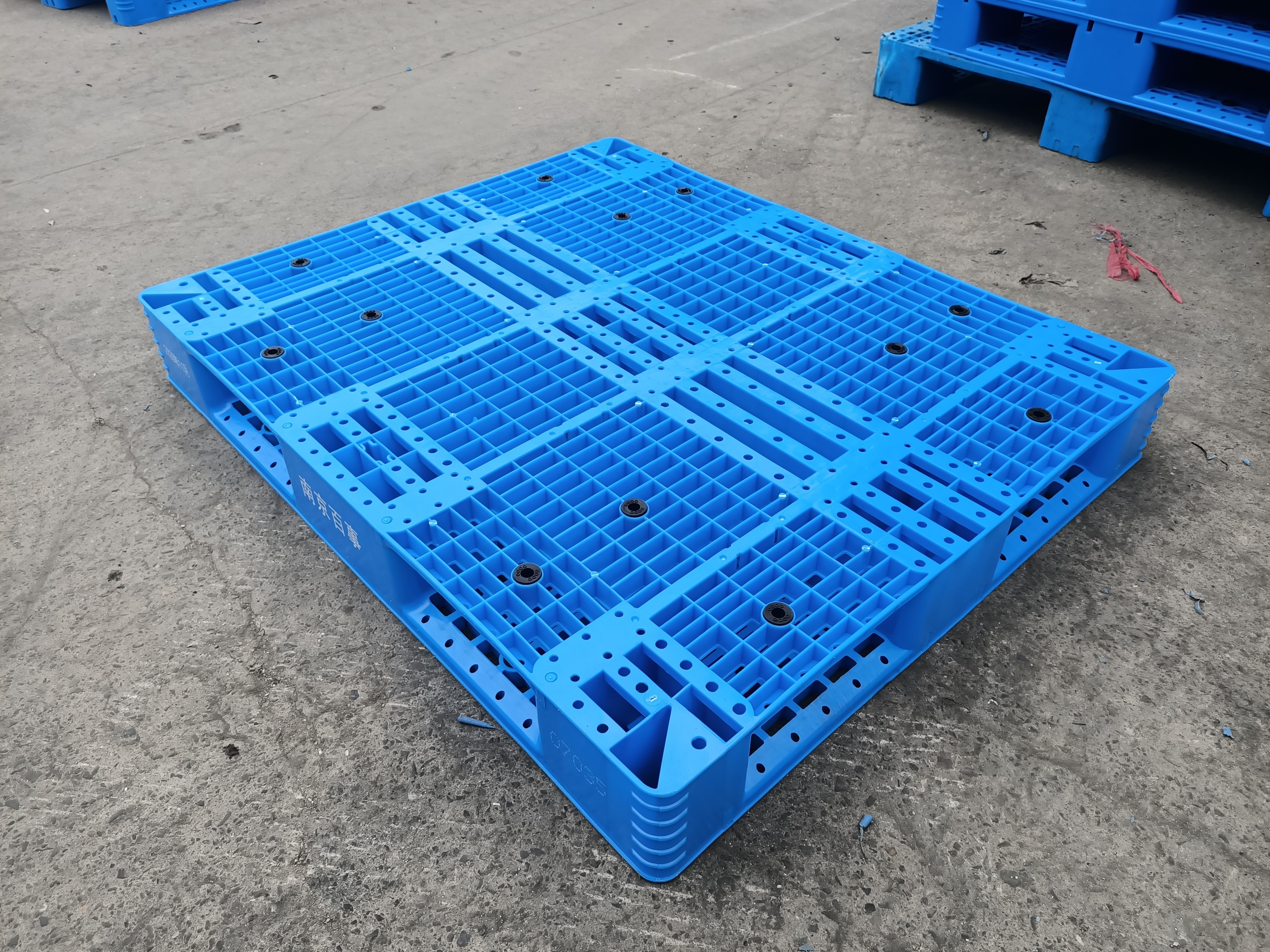 1200*1000*150mm Hdpe Racking Steel Reinforced  Heavy Duty Euro Plastic Pallet Wholesale Price