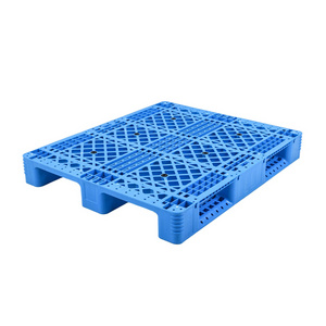 Heavy Duty Plastic Flat Nine Feet Hdpe Blue Pallet Warehouse Industry Storage Logistics Steel Pallet For Sale