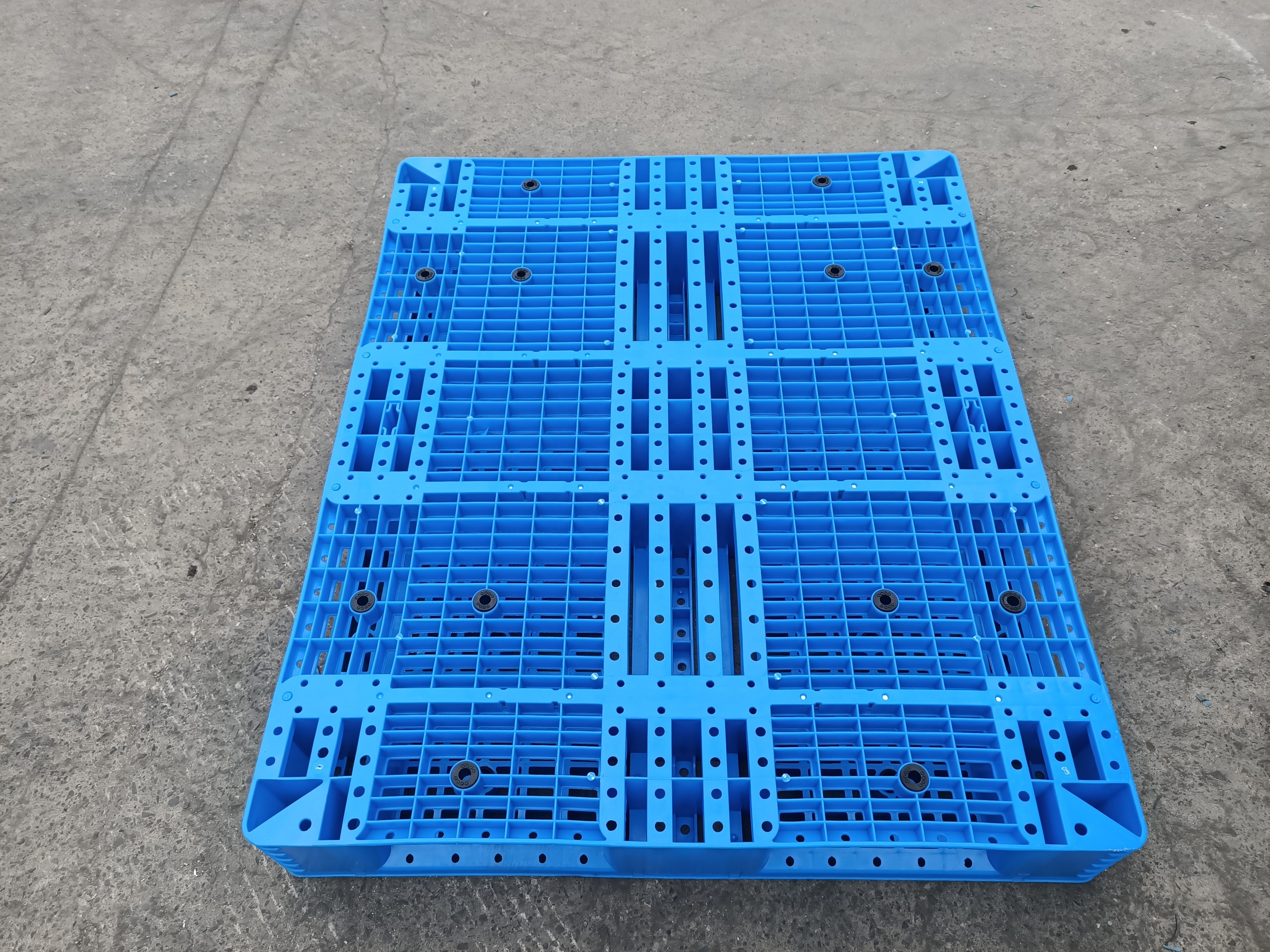 1200*1000*150mm Hdpe Racking Steel Reinforced  Heavy Duty Euro Plastic Pallet Wholesale Price