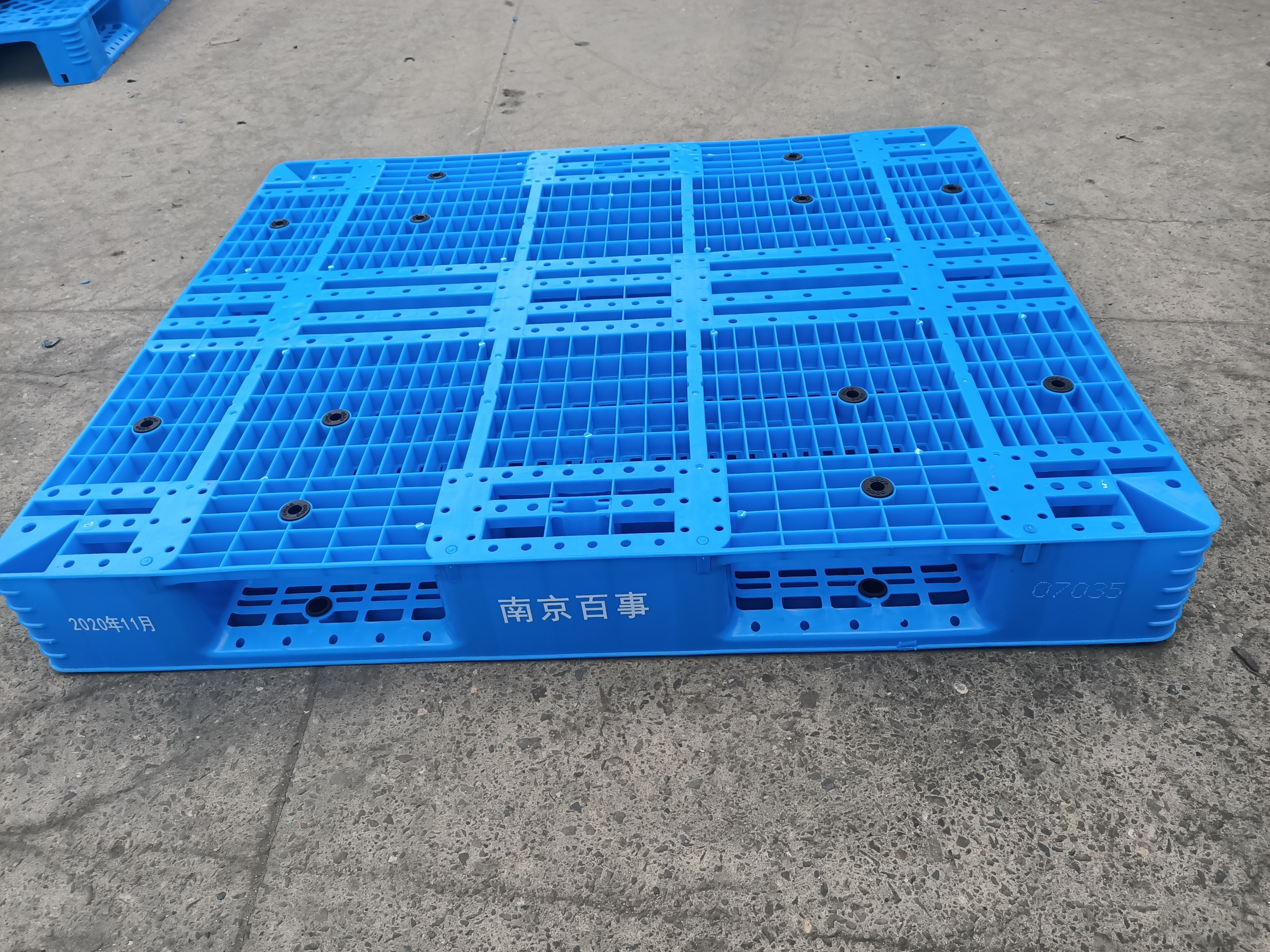 1200*1000*150mm Hdpe Racking Steel Reinforced  Heavy Duty Euro Plastic Pallet Wholesale Price