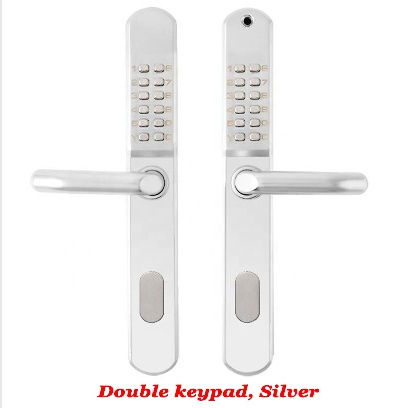 Waterproof Pushbutton Lock For Swing Gate Villa Door Exterior Smart Digital Lock Intelligent Keyless Entry Door Lock