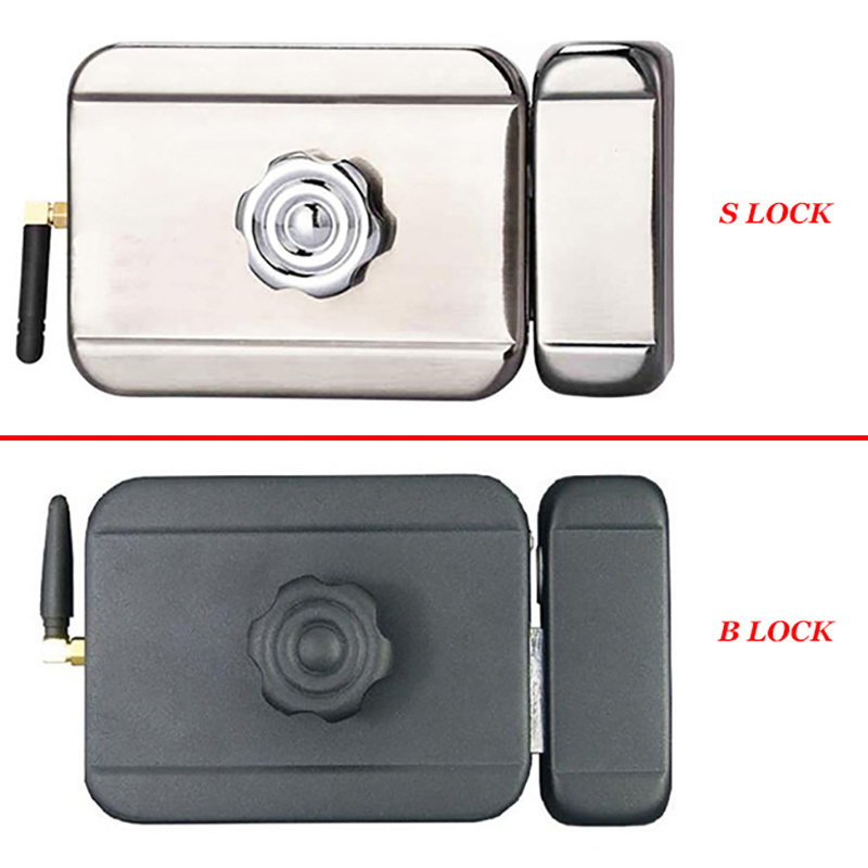 Swing Door Electronic RIM Lock Remote Control WIreless Invisible Hidden Lock Autolock Keyless Entry Smart Locks