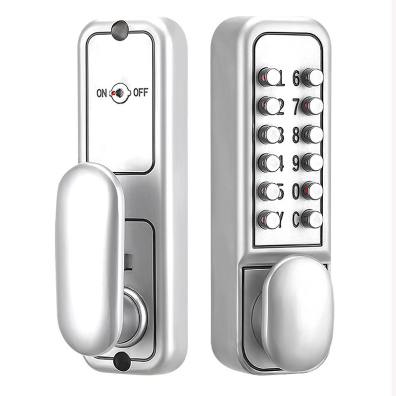 3rd Generation Eaiser to Set Password Push Button Combination Code Lock Heavy Duty Keyless Mechanical Exterior Gate Lock