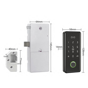 TTLOCK APP Smart Cabinet Lock For Drawer Office File Case RFID Digital Keypad For Swing Closet