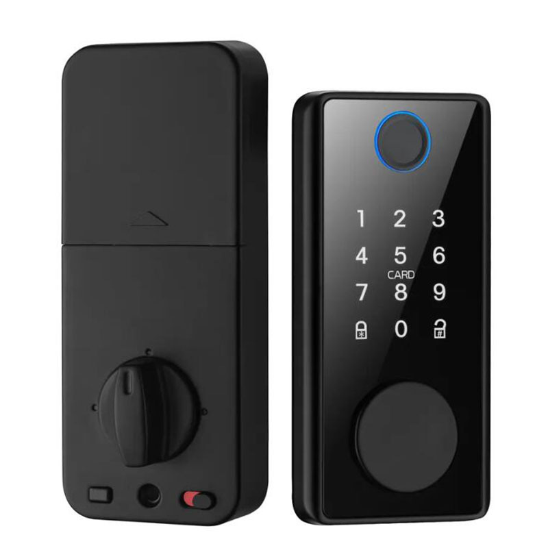 Swing Wood Door Cerradura Inteligente Fechadura Electronic Digital Keypad Fingerprint Smart Deadbolt Lock