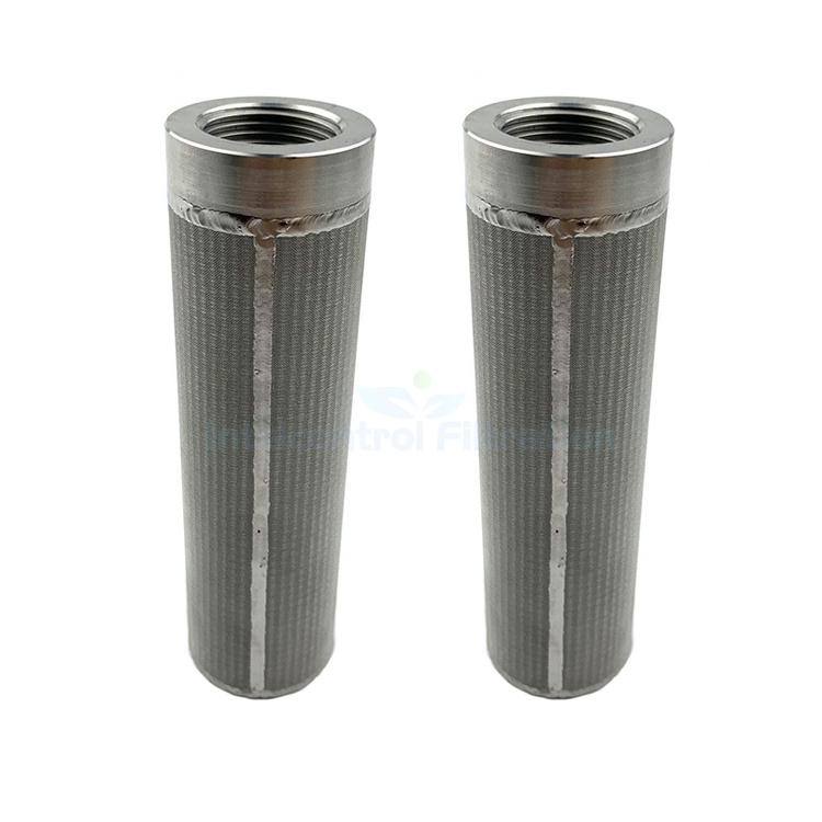 Manufacturer supply high quality stainless steel filter element ss304 316 oil filter cartridge